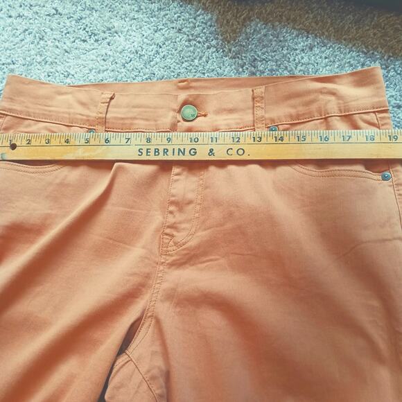 Diane Gilman HSN Infinity Stretch Camel Jeans Women's Size 16W-18W-20W - Picture 6 of 8